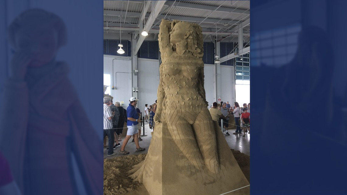 Sorprendentes esculturas de arena 