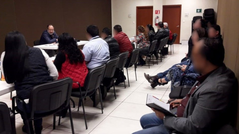 Reciben capacitación agentes del Ministerio Público