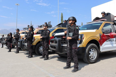 Con equipamiento de parque vehicular a la Guardia Estatal, Tamaulipas se fortalece en materia de seguridad