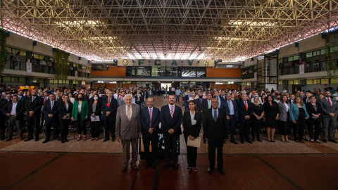 Reconoce Rector trayectoria académica de la Facultad de Comercio Victoria