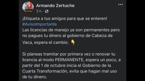 Pide Morena no renovar licencias de manejo permanentes