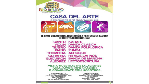 Ayuntamiento invita a asistir a talleres en la Casa del Arte