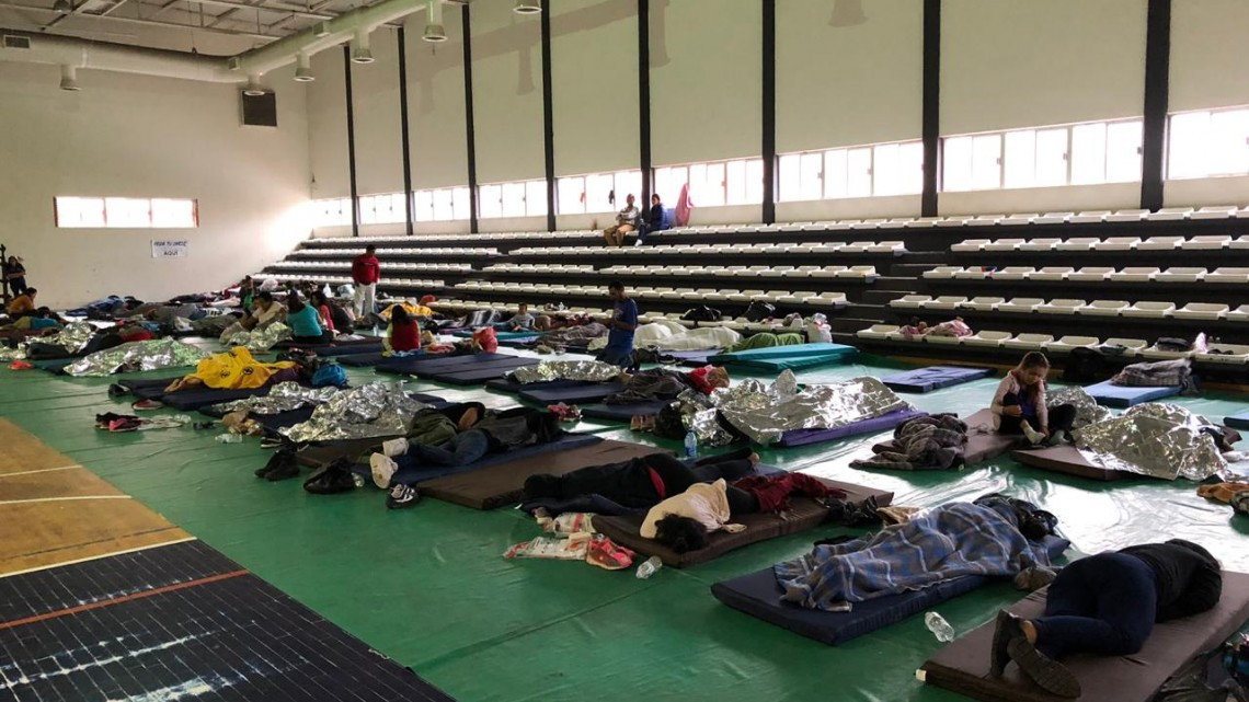 Recibe refugio temporal a 205 migrantes