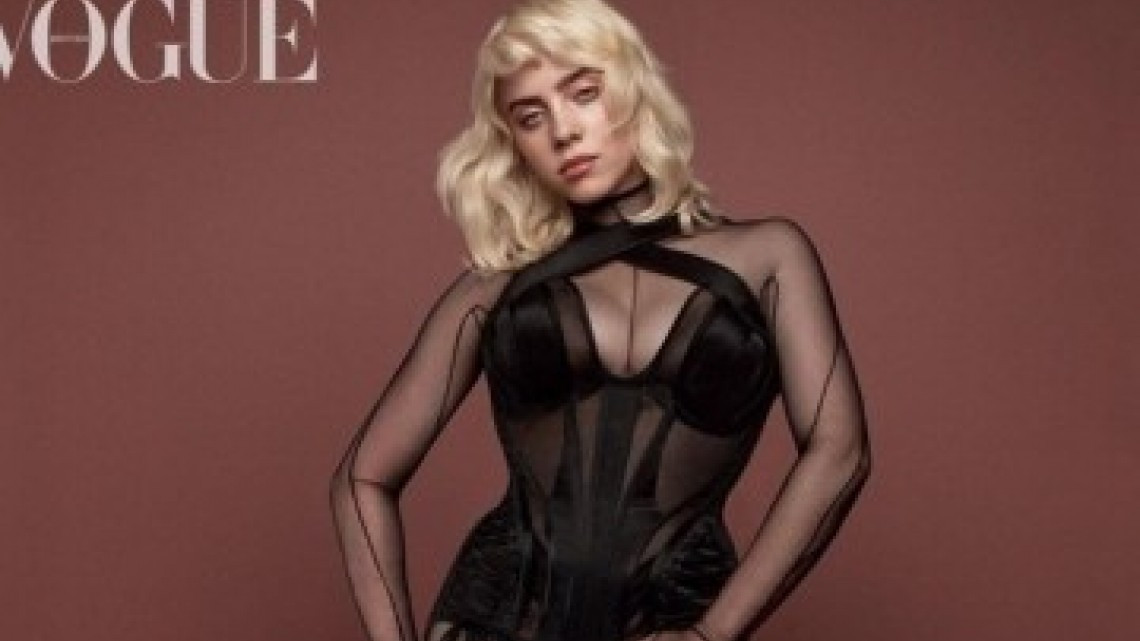 ¡Fuera de rutina! Billie Eilish posa para la revista Vogue