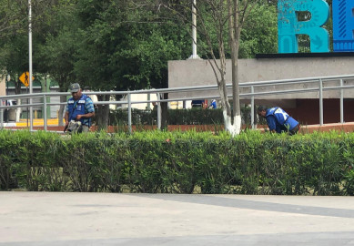 Aseguran entrega de material preventivo a personal de SPP