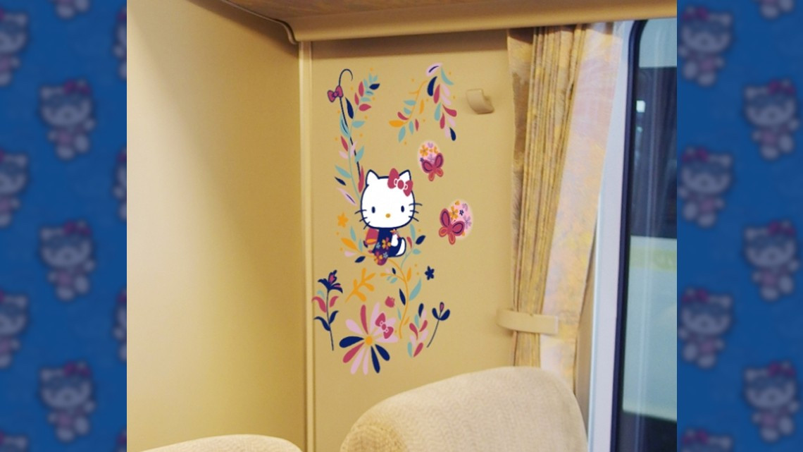 Conoce el nuevo tren de Hello Kitty en Japón