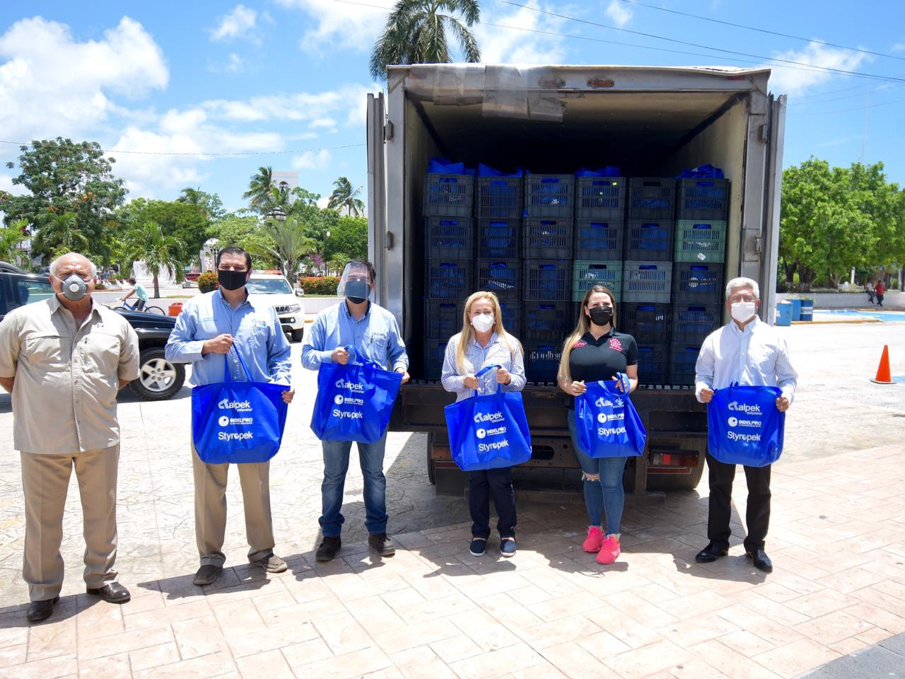 Gobierno de Altamira e iniciativa privada suman esfuerzos en beneficio de sectores vulnerables