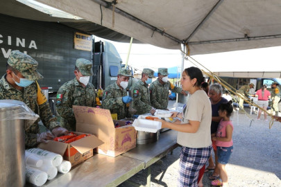 ‘No están solos’: recorre Américo colonias de Reynosa afectadas por las lluvias