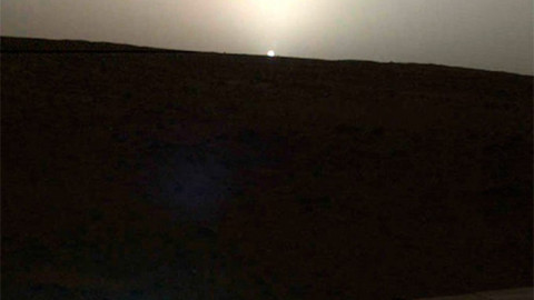 Así se ve el amanecer, ¡en Marte!