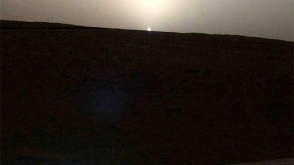 Así se ve el amanecer, ¡en Marte!