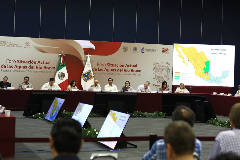 Acuerdan plan conjunto para mejorar la disponibilidad de agua en el norte de Tamaulipas