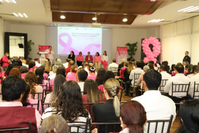 Realizan SST y DIF Tamaulipas Taller Preventivo contra el Cáncer de Mama