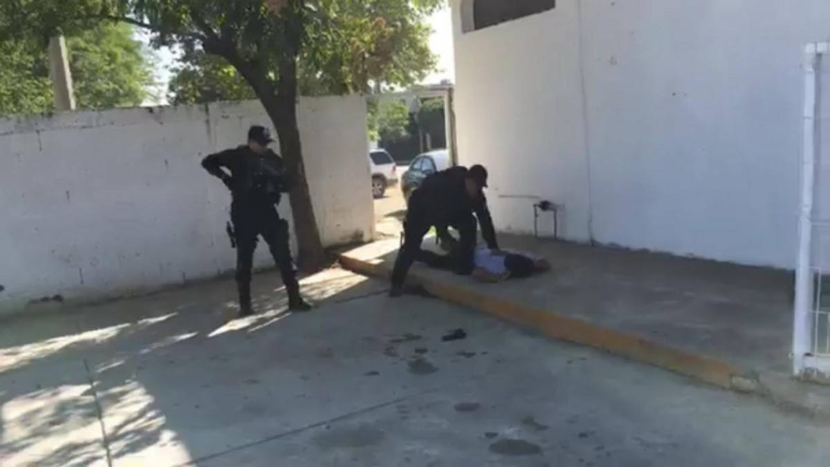 Realizan simulacro de balacera en Cendi de Victoria