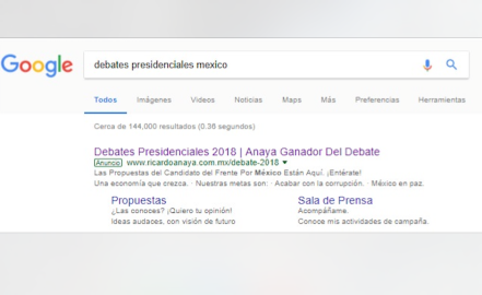 Anaya se autoproclama ganador del primer debate presidencial