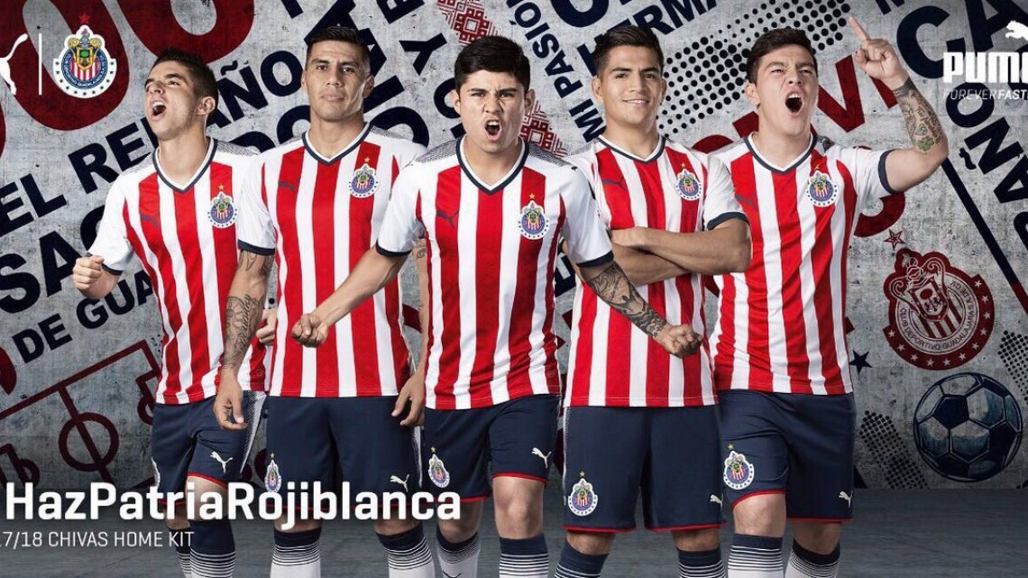 Chivas presenta nuevo uniforme