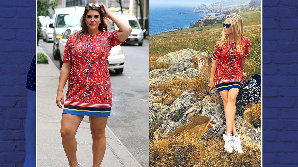 Ella es Katie Sturino, la instagramer curvy que copia los looks de las famosas