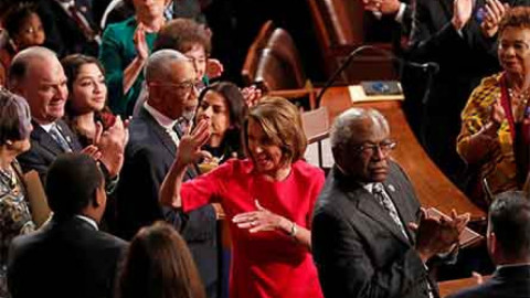 Nancy Pelosi es la nueva presidenta de la Cámara Baja