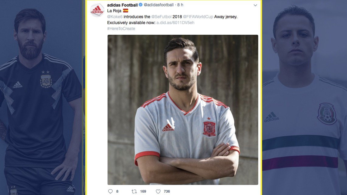 Espectaculares jerseys alternativos para Rusia 2018