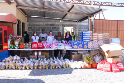 DIF y Voluntariado Reynosa llevan apoyo a migrantes 