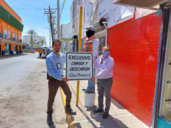 Autorizan puntos de carga y descarga para proveedores en Zona Centro 