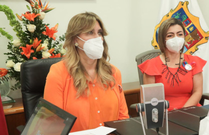 Brinda Alcaldesa de Reynosa mensaje con el ITM en conmemoración a las mujeres