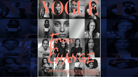 Meghan Markle se convirtió en la editora invitada de Vogue