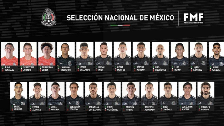 Dan a conocer la convocatoria del TRI para los encuentros de la Liga de Naciones