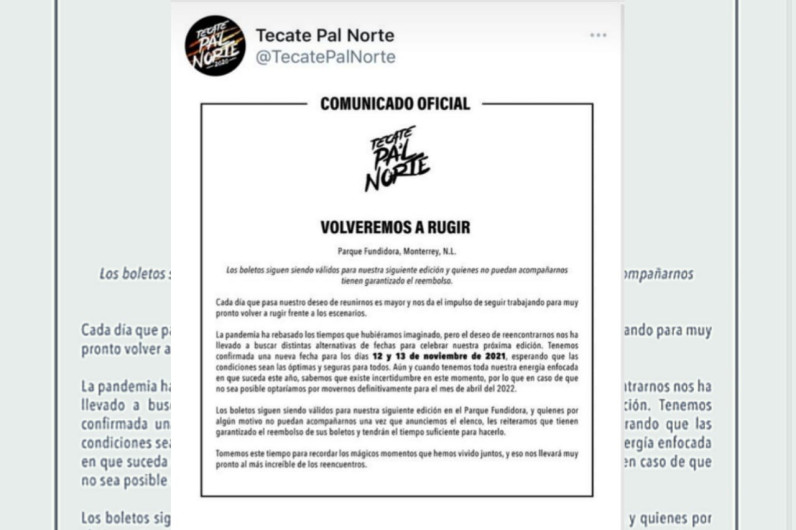 ‘TECATE PA’L NORTE regresa este año