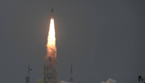India lanzó con con éxito su segunda misión lunar