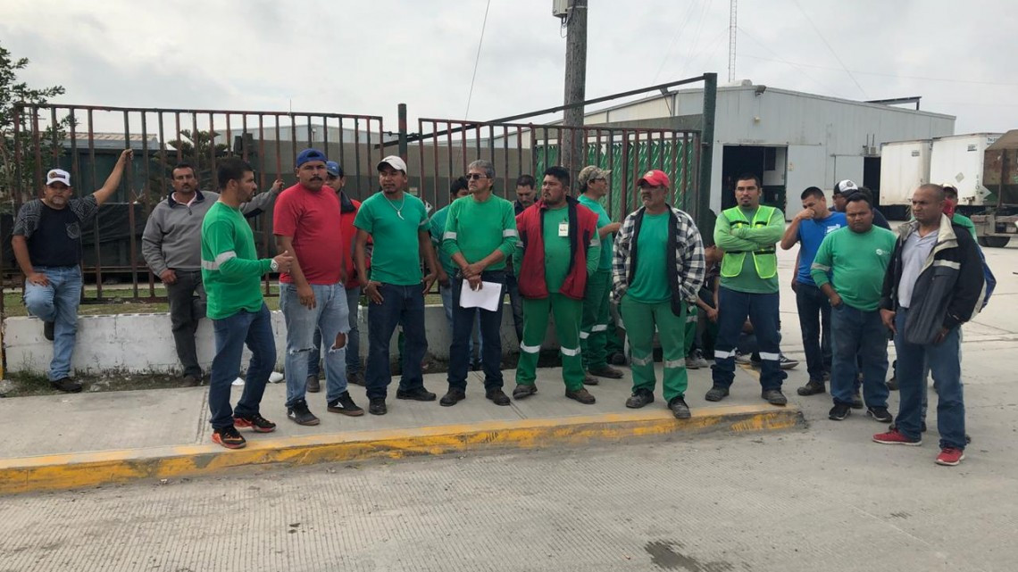 Se van a paro laboral empleados de la empresa PASA