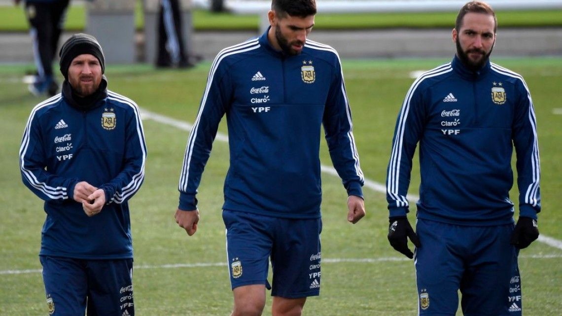 Messi se entrenó en la Ciudad Deportiva del Real Madrid