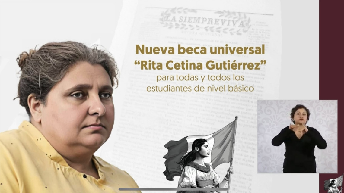 Mario Delgado anuncia nueva beca universal para estudiantes de nivel básico