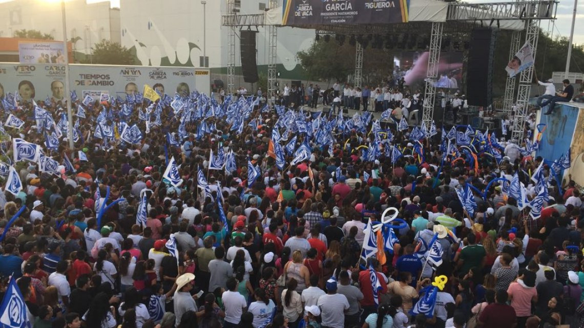 Espectacular cierre de campaña de Carlos García González