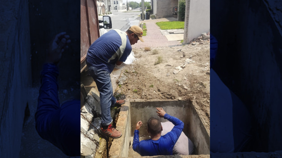 Sondeó COMAPA líneas de conducción en distintos puntos de la ciudad