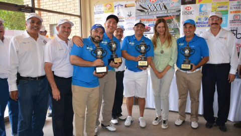 Maki Ortiz inaugura XXV Torneo de Golf de la Amistad Rotaria