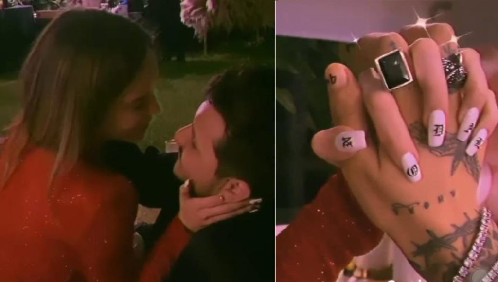 Belinda y Christian Nodal comparten velada muy romántica para celebrar 4 meses juntos