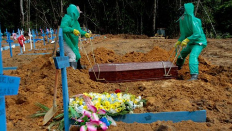 Brasil rebasa los 87 mil fallecidos por COVID-19