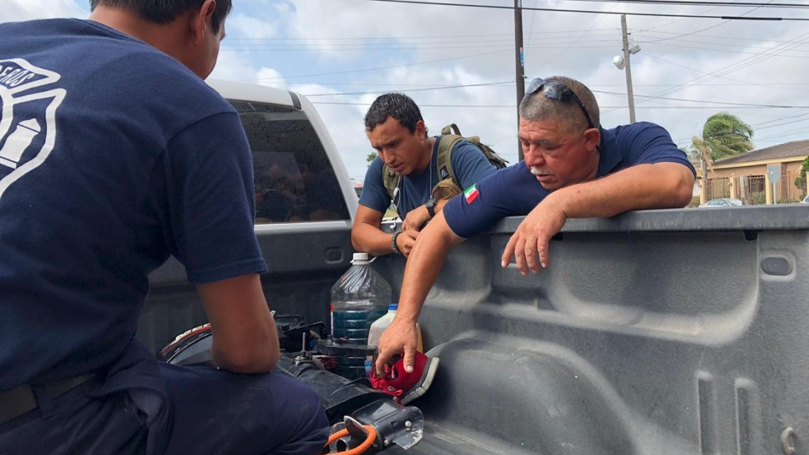 Despliega PC equipo de búsqueda y rescate de apoyo a Valle Hermoso
