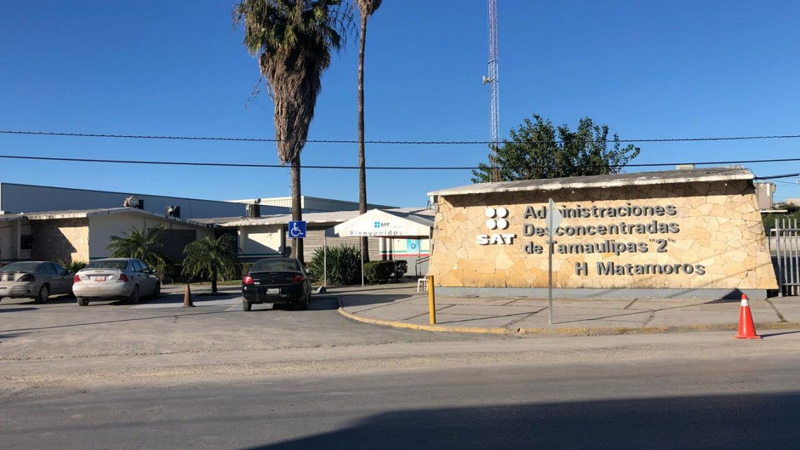 Dejan al SAT de Matamoros con 17 trabajadores