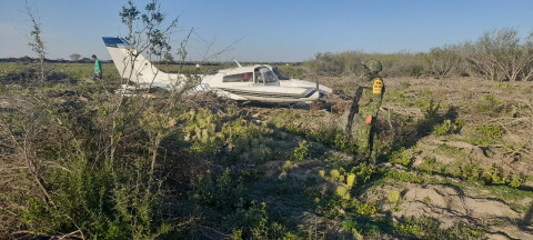 Apoya Sedena ante accidente de aeronave en Reynosa