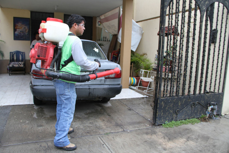 Continúa el programa de fumigación en la ciudad 