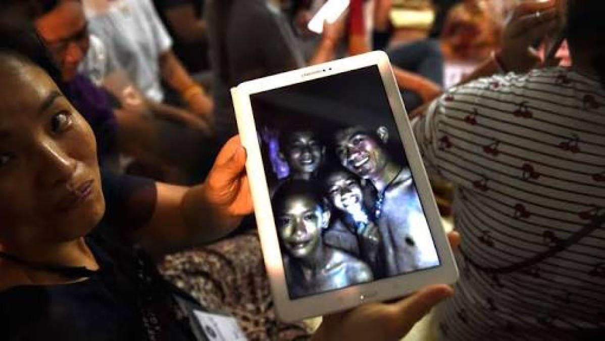 Niños atrapados en Tailandia, envían cartas a sus padres