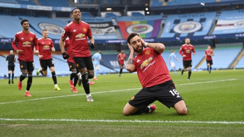 El United corta racha de 21 victorias del Manchester City