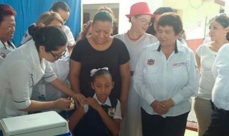 Vacunarán a 2 mil 78 niñas contra VPH