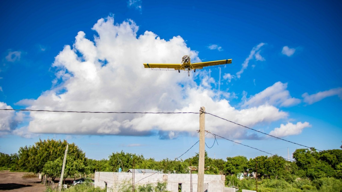 Combaten zancudo vía aérea en Matamoros