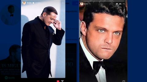 Luis Miguel reaparece en las redes sociales