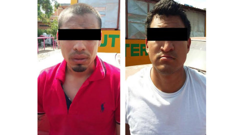 Grupo de Coordinación Tamaulipas detiene a dos personas por delito de extorsión