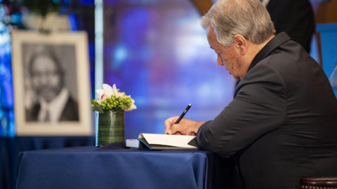 ONU rinde homenaje a Kofi Annan