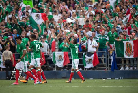 Triunfa México ante El Salvador en primer partido de la Copa Oro 2017