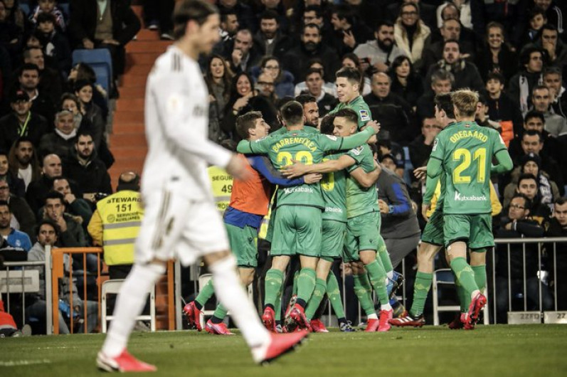 Real Sociedad elimina al Real Madrid y clasifica a las semifinales de Copa del Rey